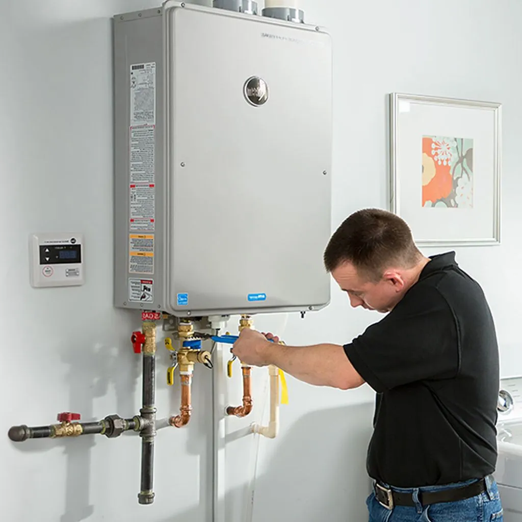 tankless water heater repair in Schwertner, TX